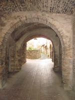 Erikoinen paikka San Gimignanonissa